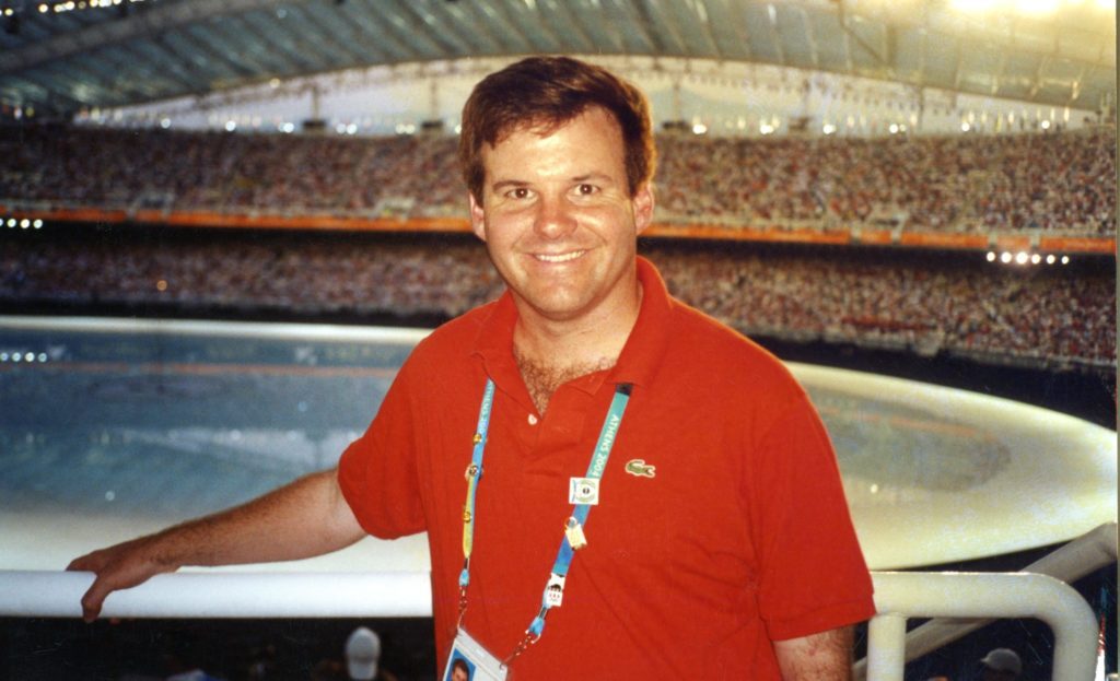 Randy Walker at the 2004 Athens Olympics