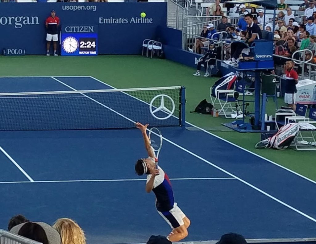 Dominic Thiem uses the Babolat Pure Strike tennis racquet