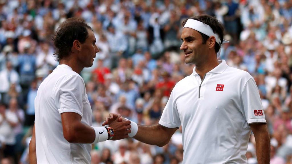 Roger Federer & Rafael Nadal - 2019 Wimbledon Singles Semifinals