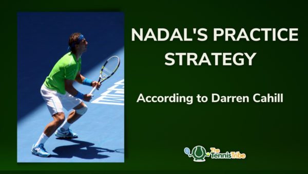 Nadal practice strategy for tennis