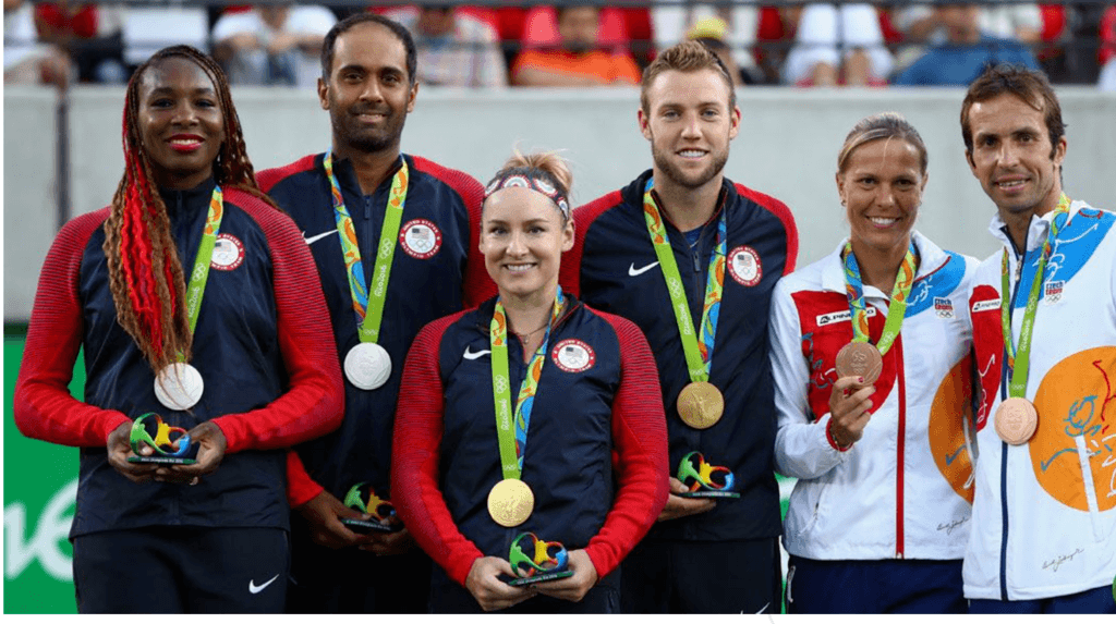 2016 Olympic Tennis Medalist: Mixed Doubles