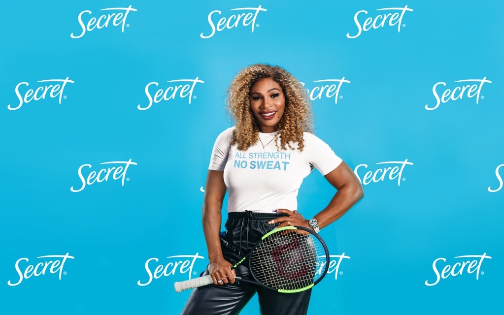 Serena Williams - Secret Deodorant Advertisement