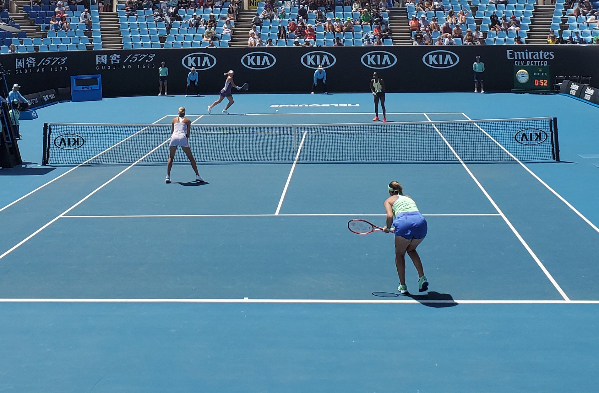 Big Doubles Match at the Australian Open