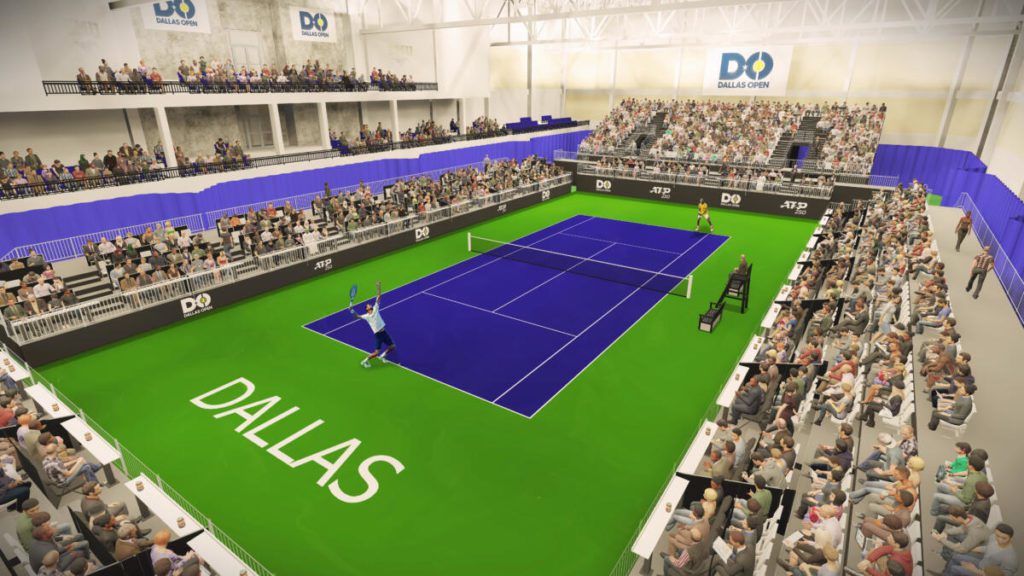 Dallas Open tennis tournament