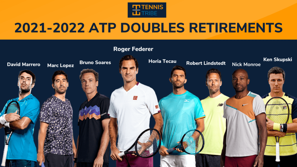 ATP 2021-2022 Doubles Players Who Retired