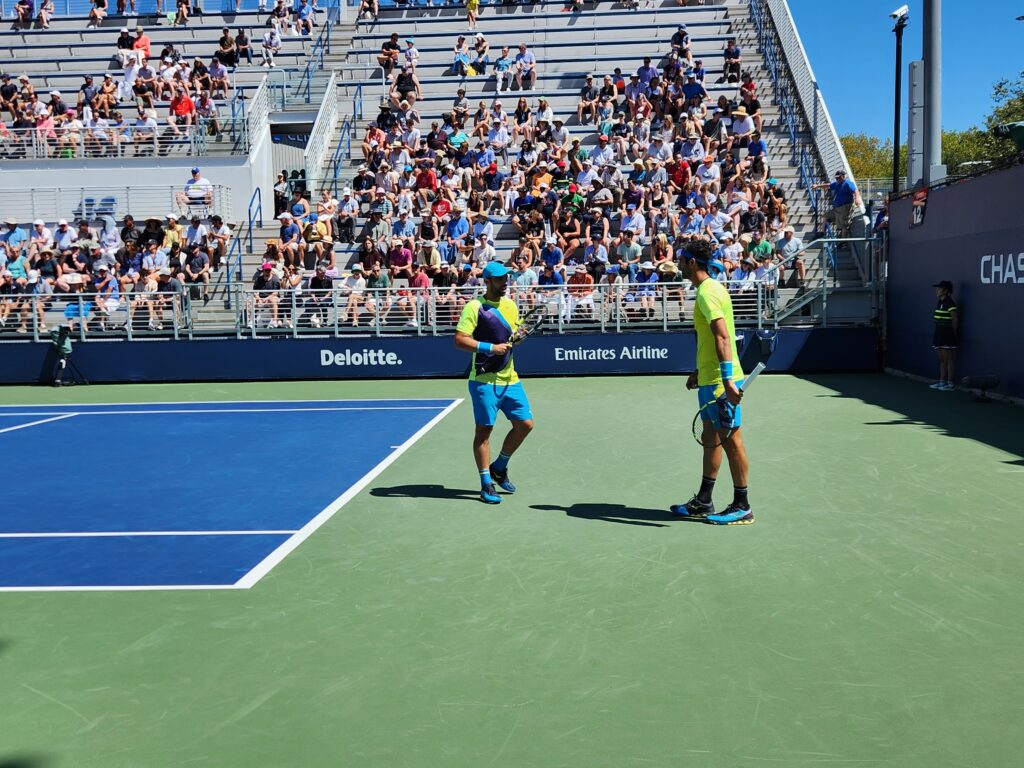 Cabal and Farah at the 2023 US Open