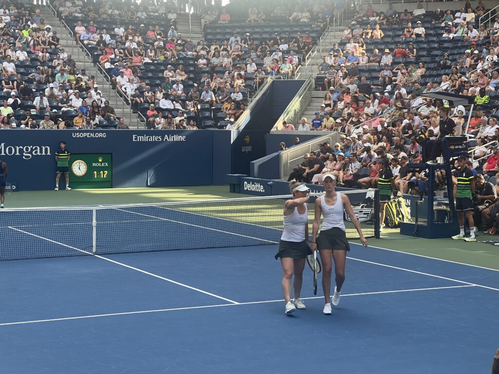 Gaby Dabrowski and Erin Routliffe, 2023 U.S. Open champions