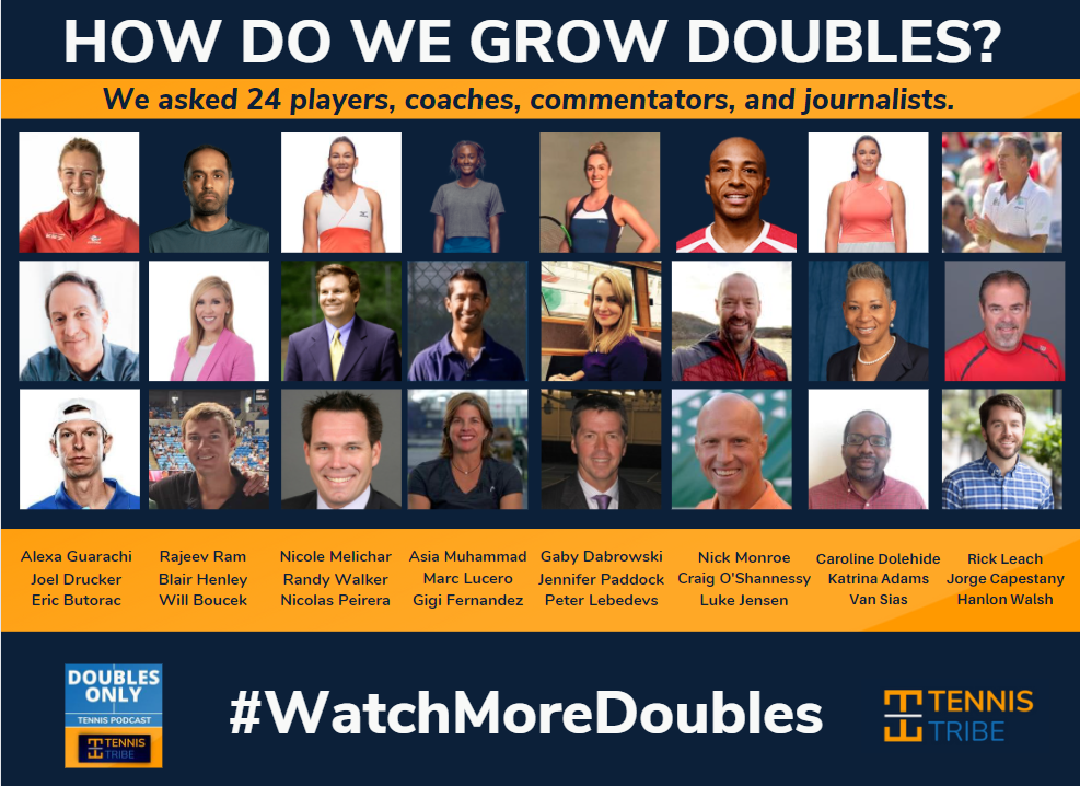 How Do We Make Doubles More Popular? We Asked 24 Experts Their Opinion