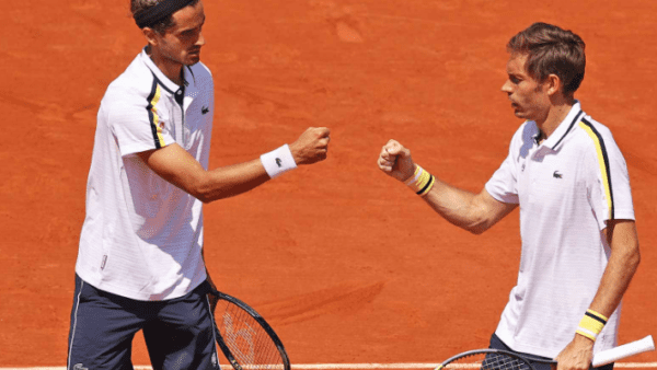 Herbert and Mahut at Roland Garros