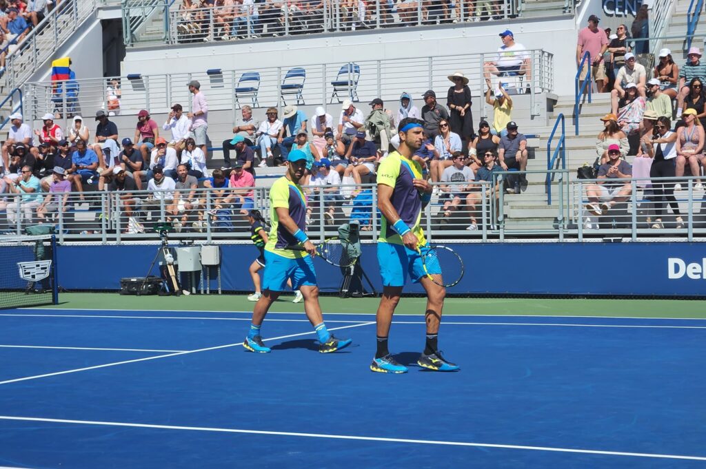 Juan Sebastian Cabal and Robert Farah at the 2023 US Open