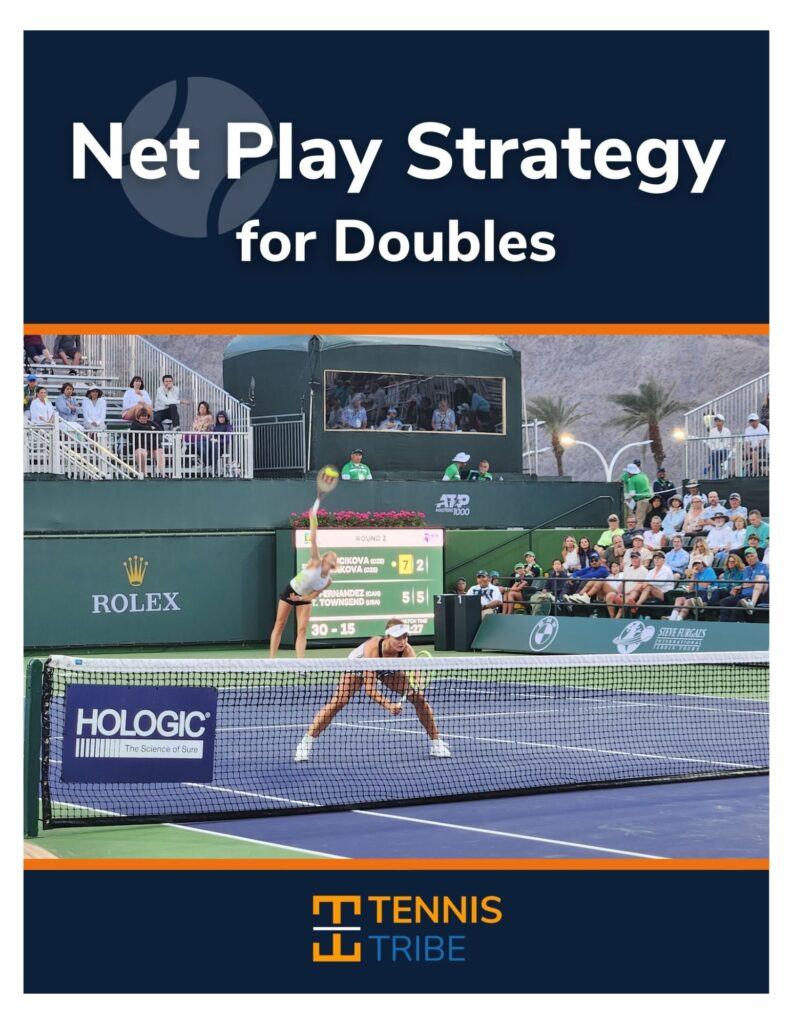 Net Play Strategy for Doubles