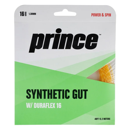 Prince Synthetic Gut Duraflex Tennis String