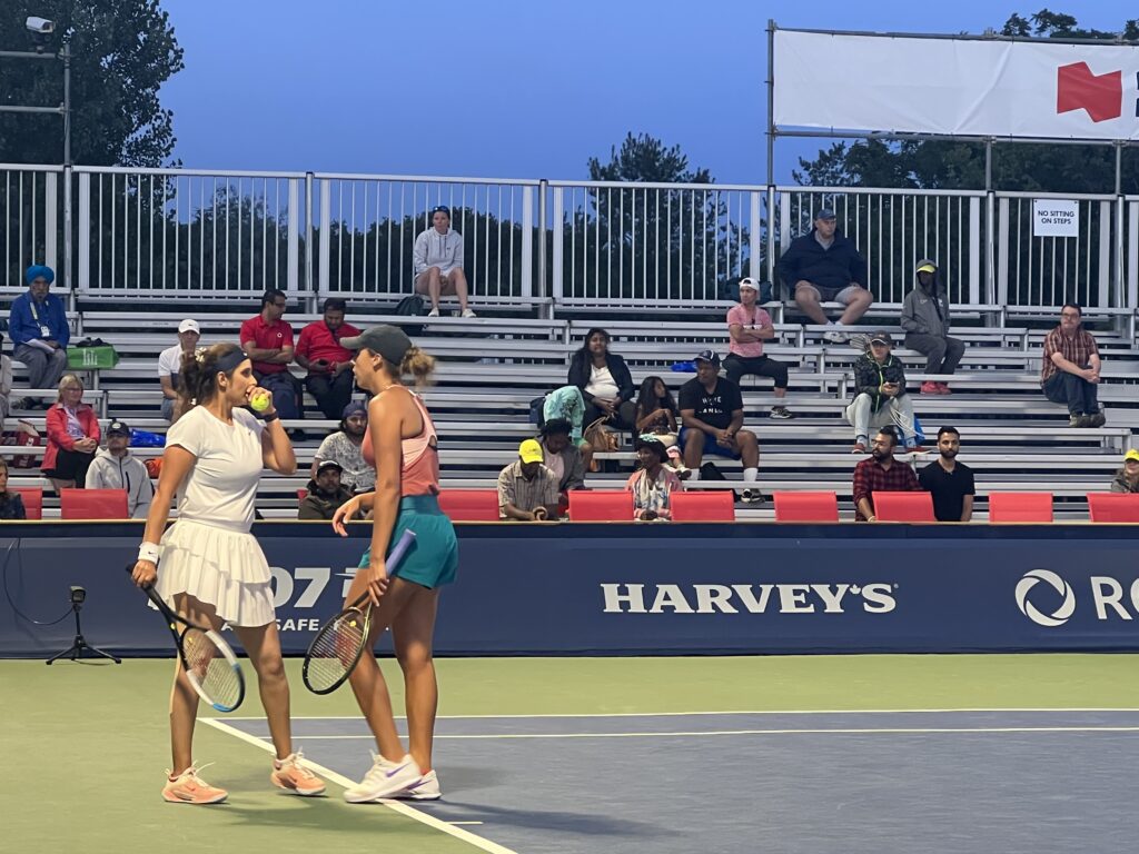 Sania Mirza and Madison Keys, 2022 National Bank Open 
