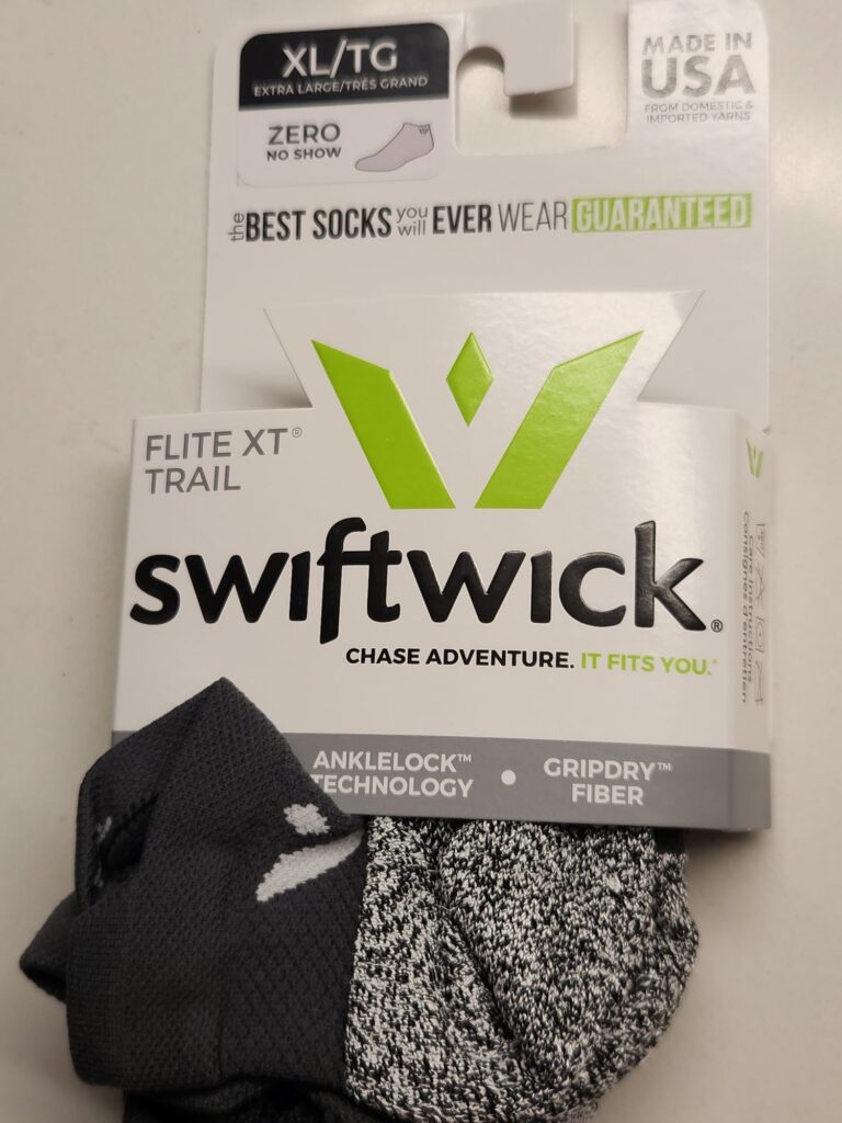 Swiftwick ankle socks are great for tennis
