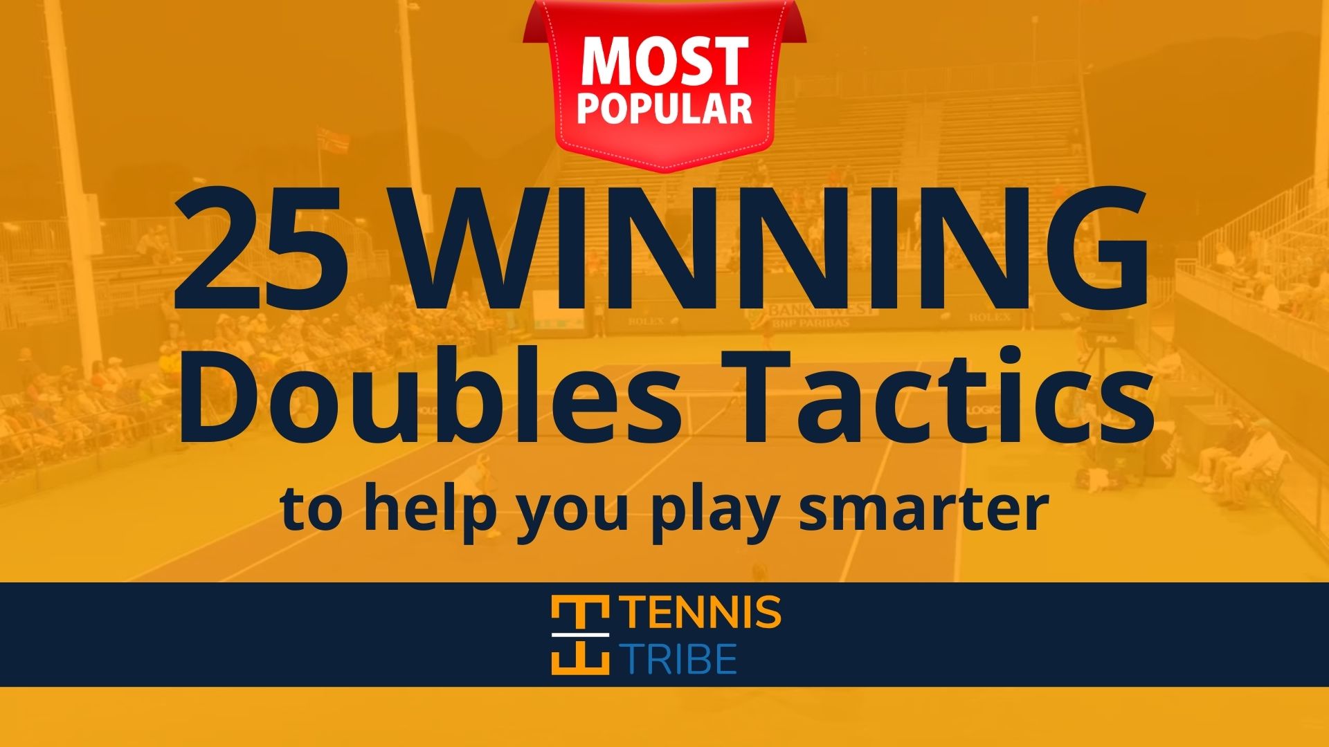 25 Winning Doubles Tactics to help you play smarter