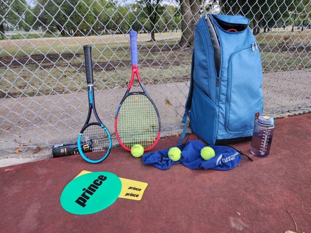 Tennis gear, apparel, and training equipment
